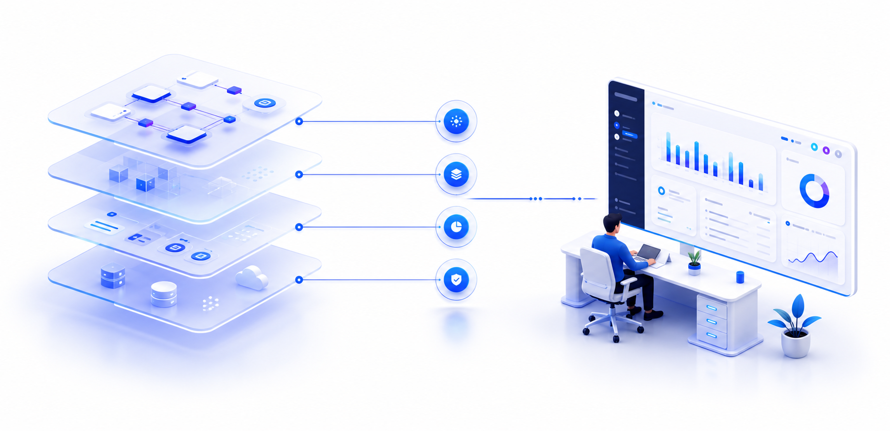 معماری لایه‌ای و قابل توسعه Runitro